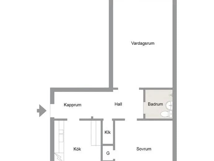 Floor plan for Lysingsvägen 12B 1003