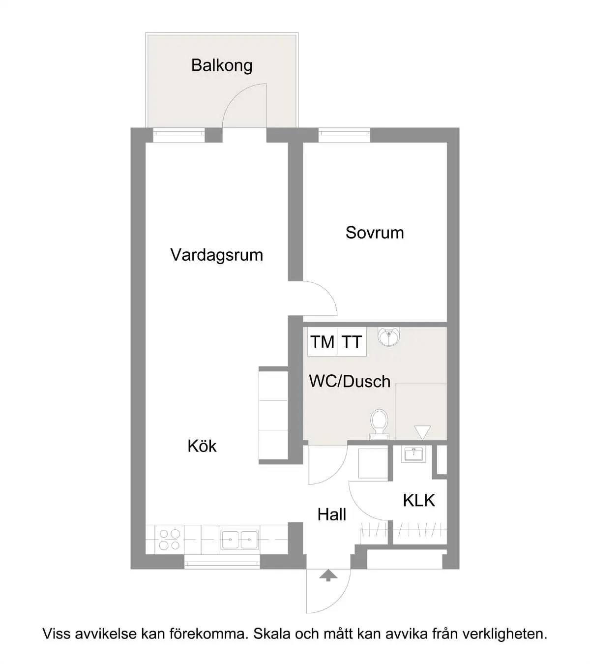 Floor plan for Gottorpsvägen 37B