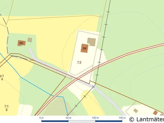 Floor plan for Rössjö 200