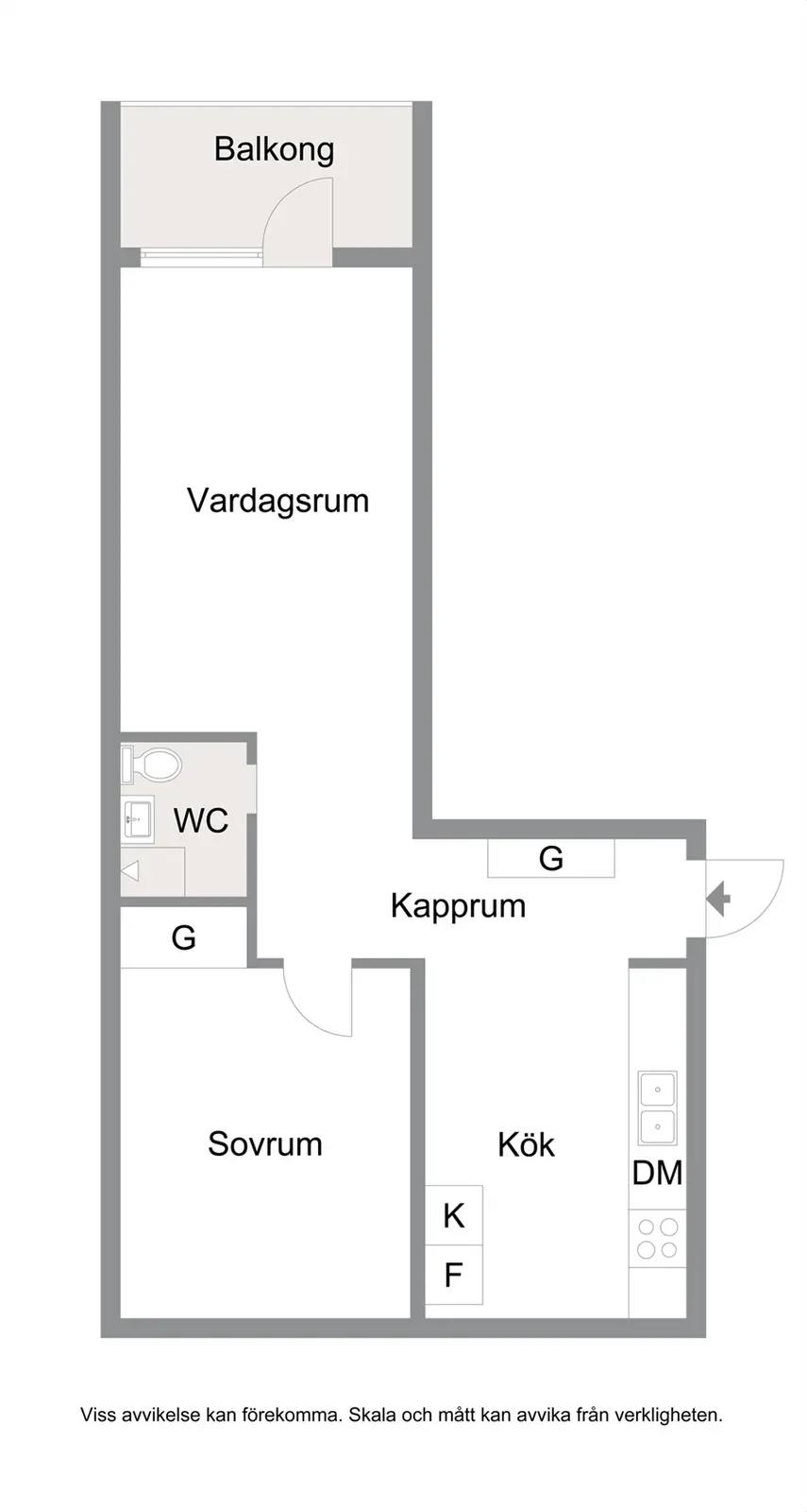Floor plan for Grönalundsgatan 11 C