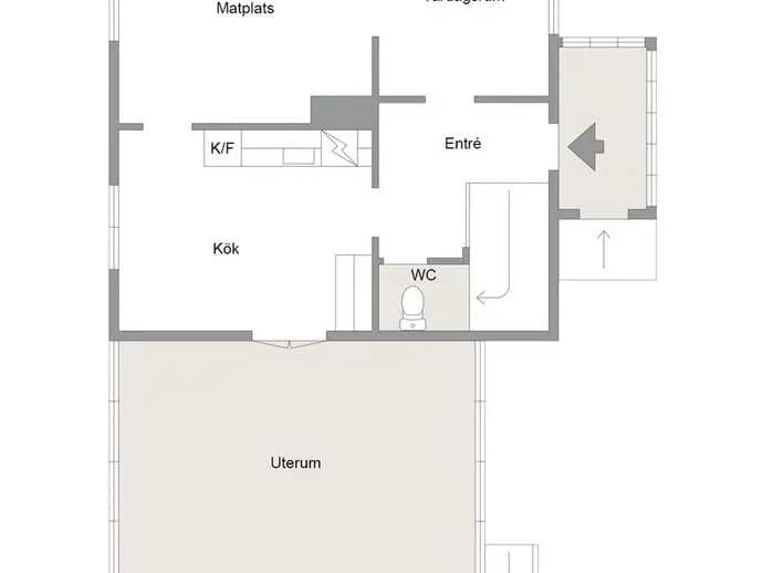 Floor plan for Västannor Djuravägen 92