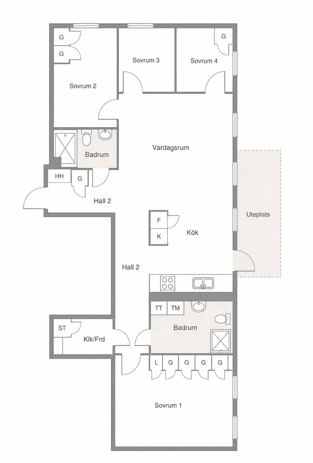 Floor plan for Viltstigen 10