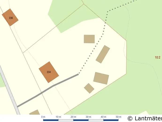 Planritning för Svensbo 234