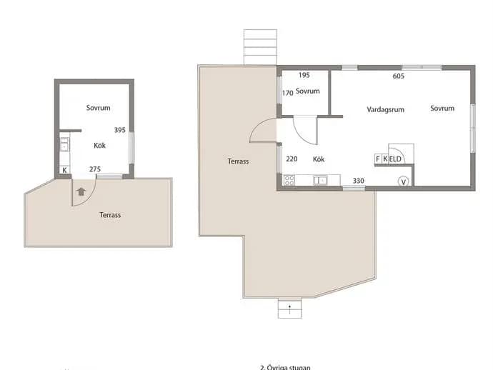 Planritning för Skvattramsvägen 6
