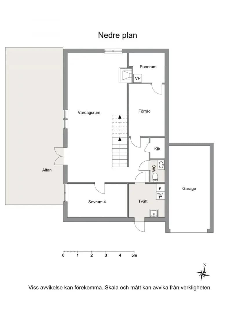 Floor plan for Sporrvägen 19