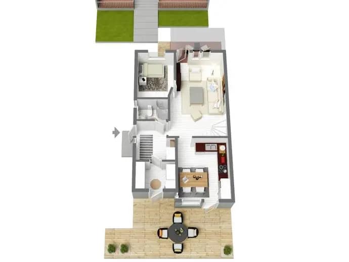 Planritning för Högdalastigen 22