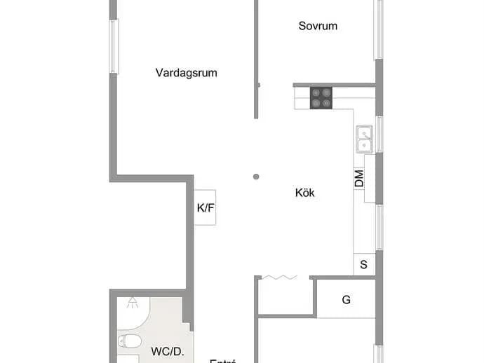 Floor plan for Svavelstigen 24