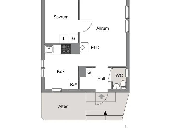 Floor plan for Ängåsvägen 8