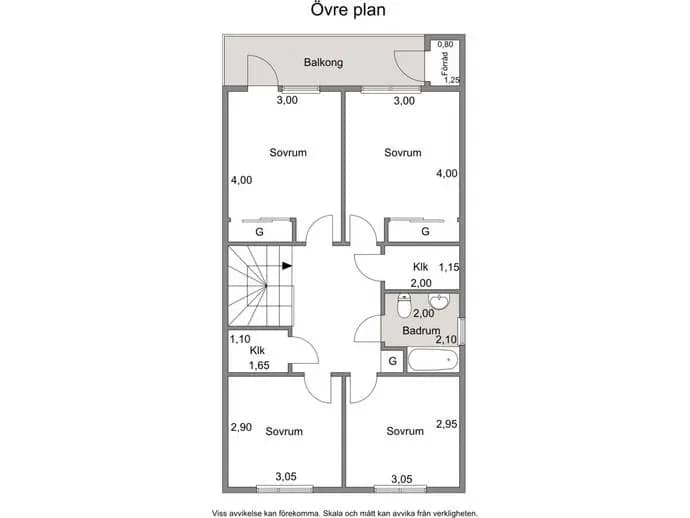 Floor plan for Trumpetvägen 143
