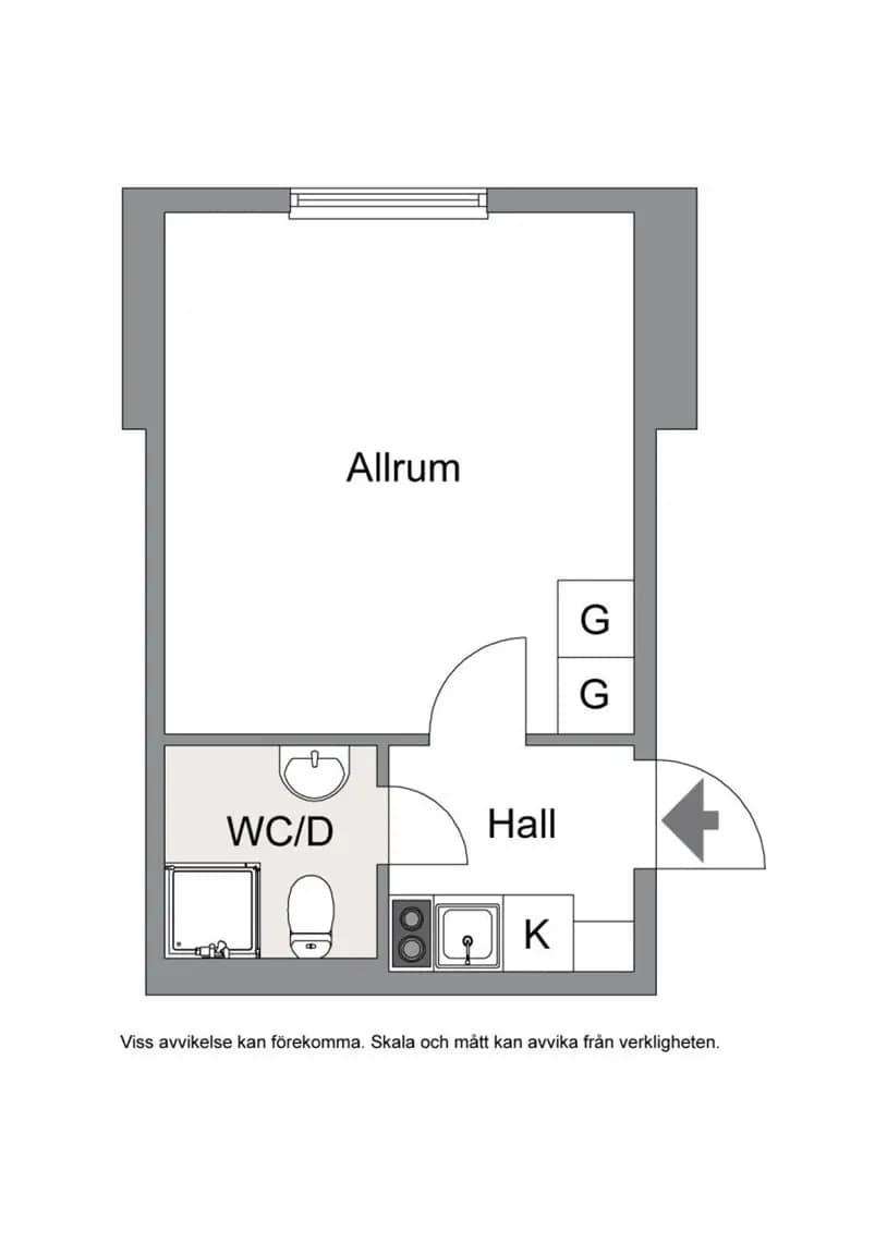 Floor plan for Vänortsstråket 3