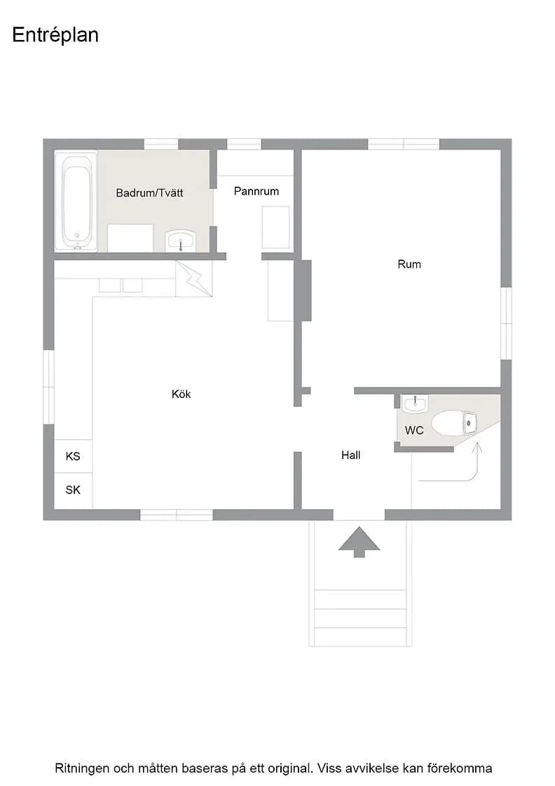 Floor plan for Storbränna 55