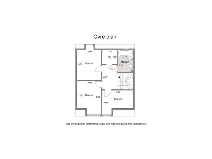 Floor plan for Blåklocksvägen 41