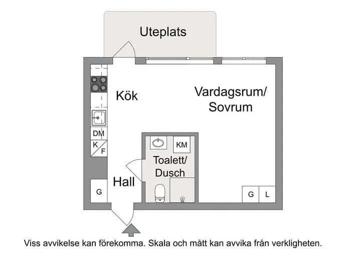 Planritning för Finslipargränd 15