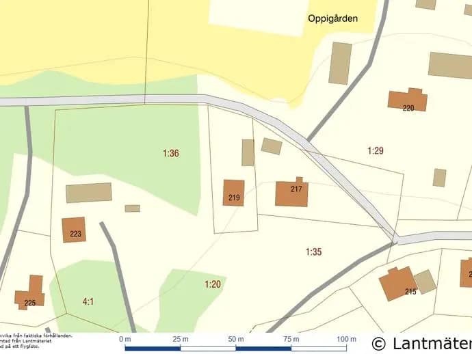 Planritning för Ina 219
