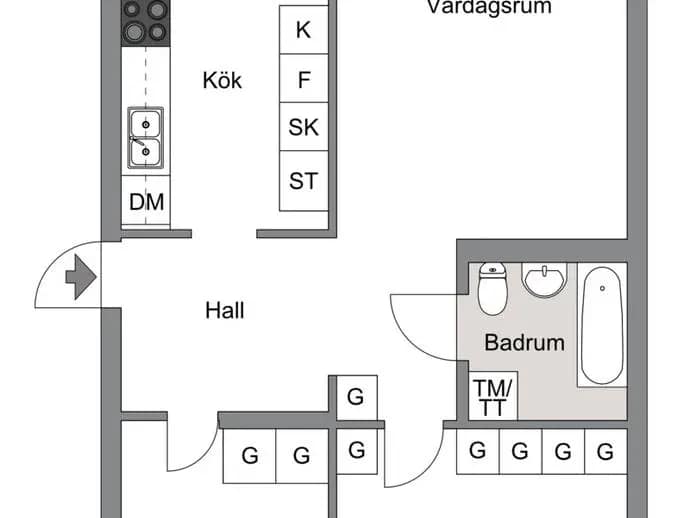 Floor plan for Idungatan 8