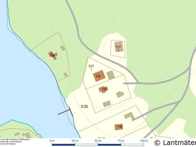 Planritning för Stålnäsvägen 132