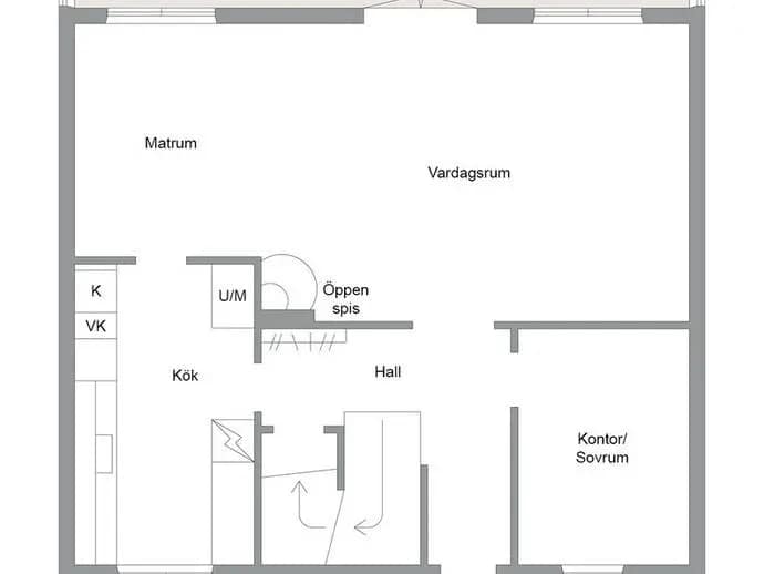 Planritning för Faktorigatan 40