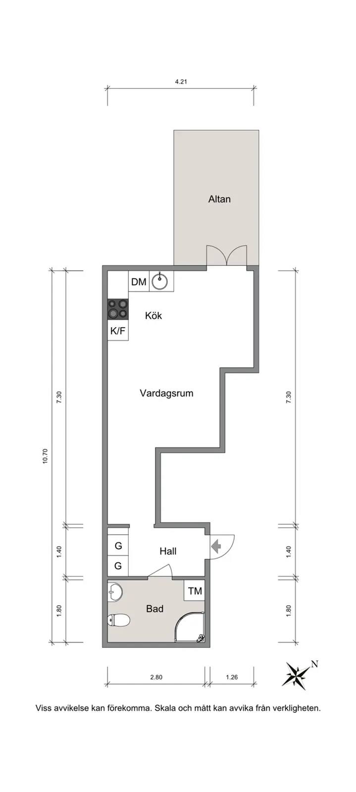 Planritning för Värdsholmsgatan 3