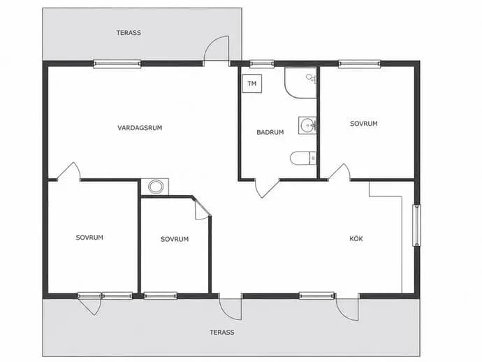 Floor plan for Sanda Runne 843C
