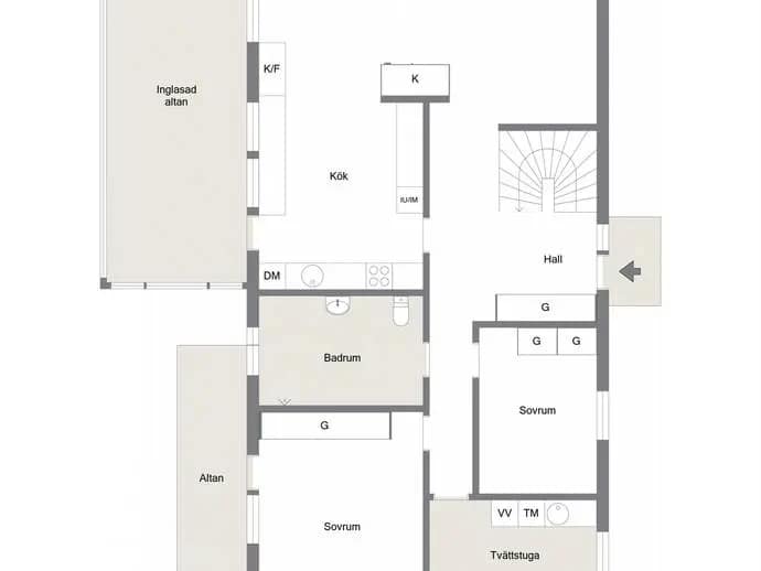 Floor plan for Skalltorpsgatan 32