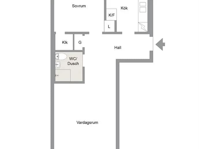 Floor plan for Trapplan 2D