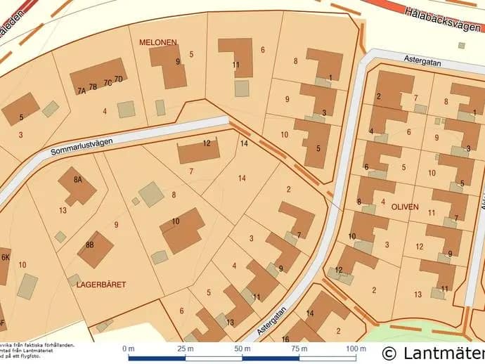 Floor plan for Sommarlustvägen 14