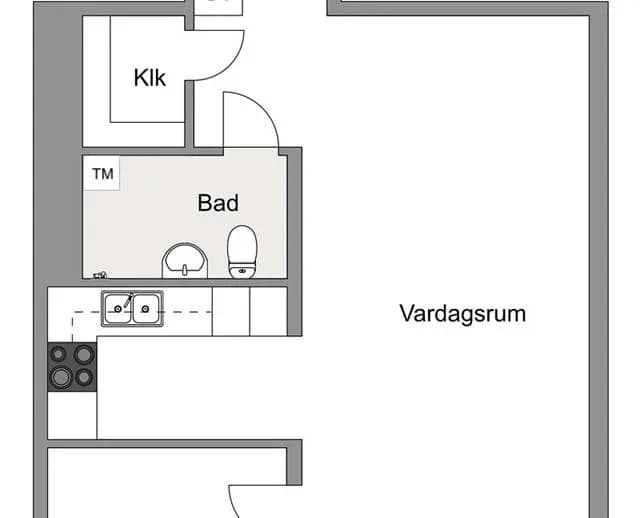 Floor plan for Valkyriavägen 7