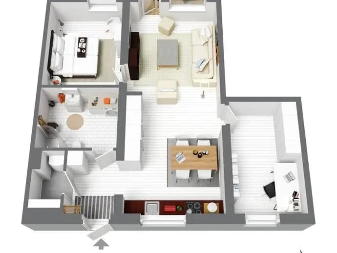Planritning för Liljevalchsgatan 58