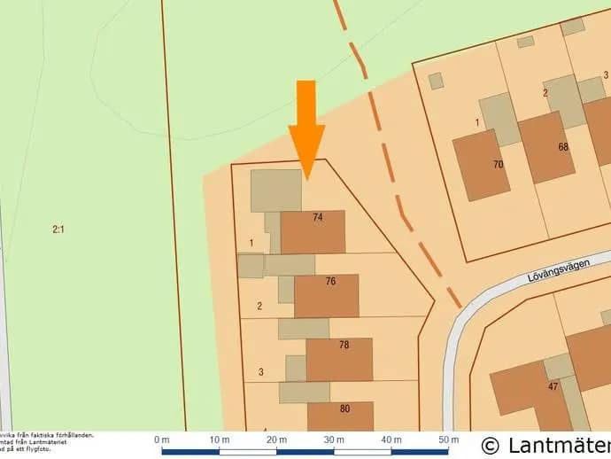 Floor plan for Lövängsvägen 74