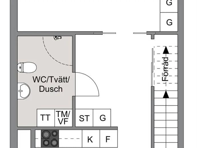 Floor plan for Täljövikstorget 1