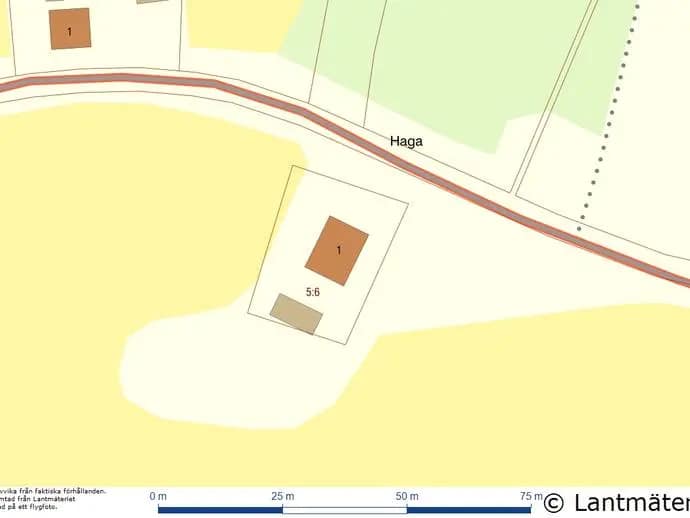 Floor plan for Öja Haga 1