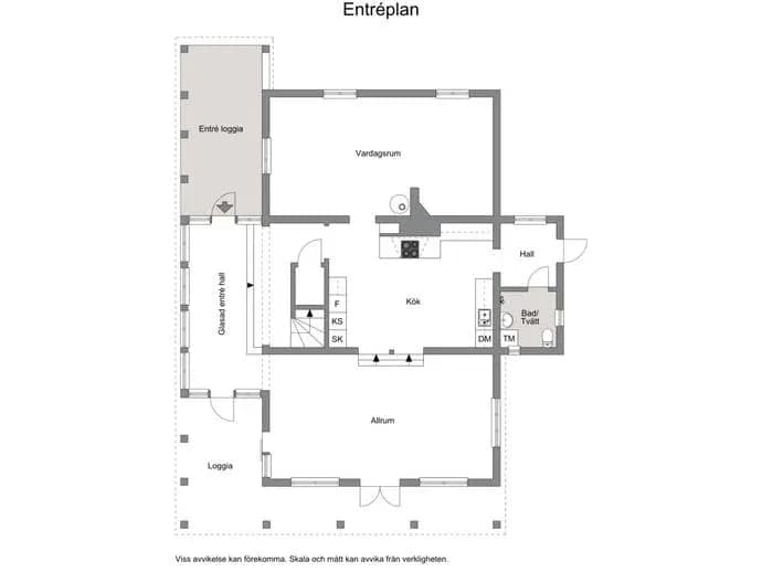 Floor plan for Långbacka Hasselbacken 1-3