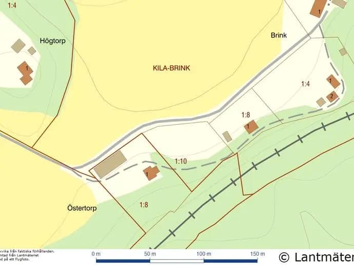 Planritning för Kila Brink 7, Björkkulla