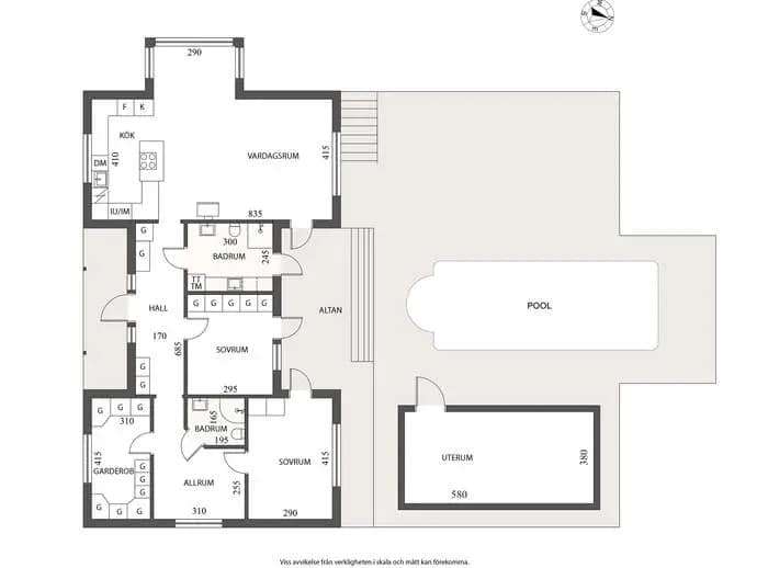 Planritning för Lövhagsvägen 6