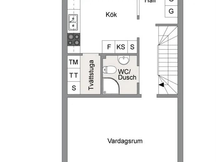 Floor plan for Granskogsvägen 74