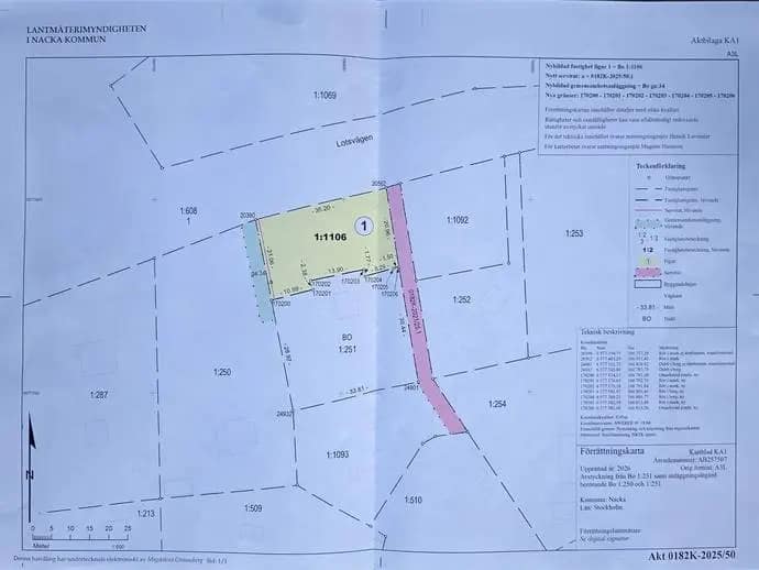 Planritning för Lotsvägen 16A
