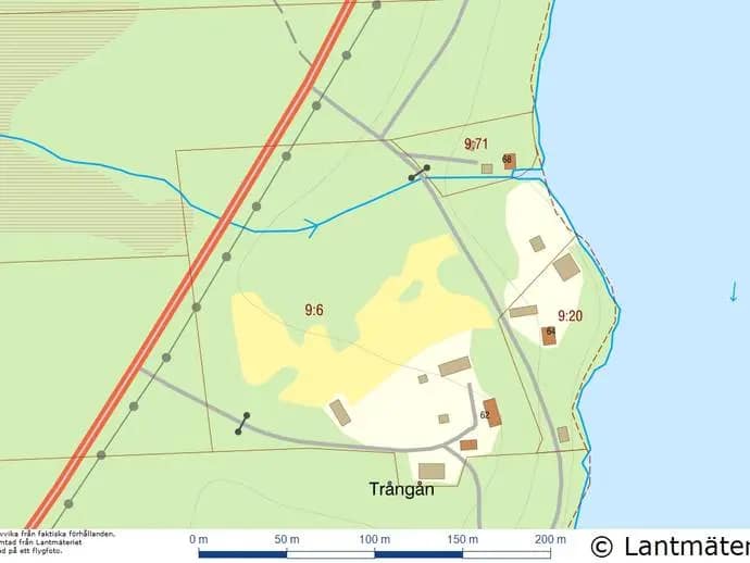 Planritning för Trångån 62