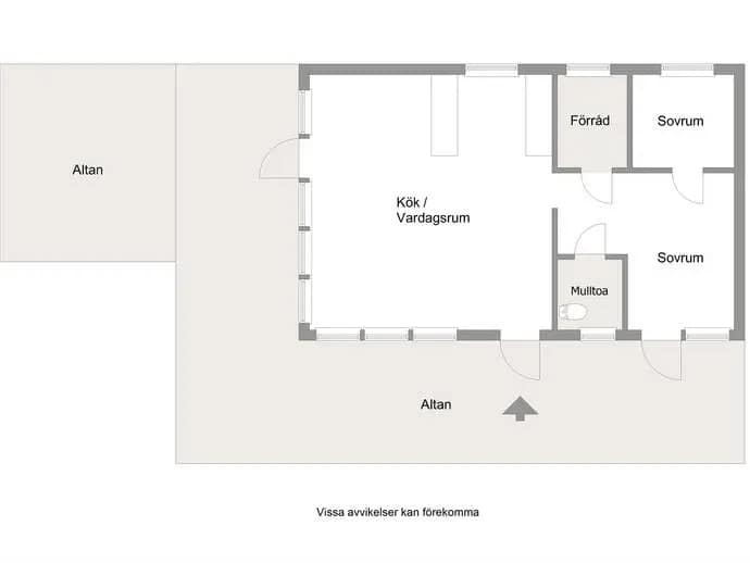 Floor plan for Uvnäsvägen 7 och 9