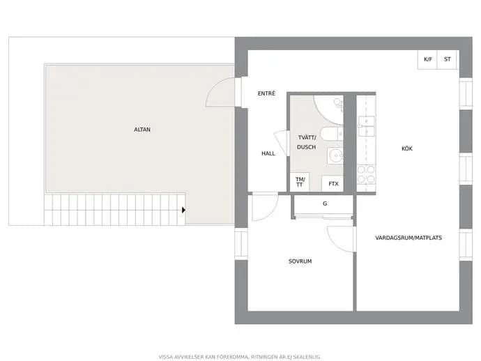 Floor plan for Terra Novavägen 88