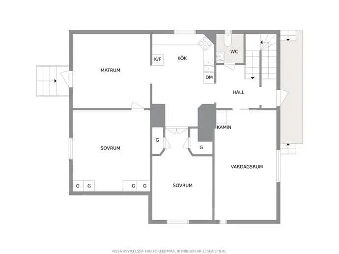 Floor plan for Furulundsgatan 26