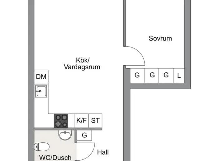 Planritning för Rabattvägen 42