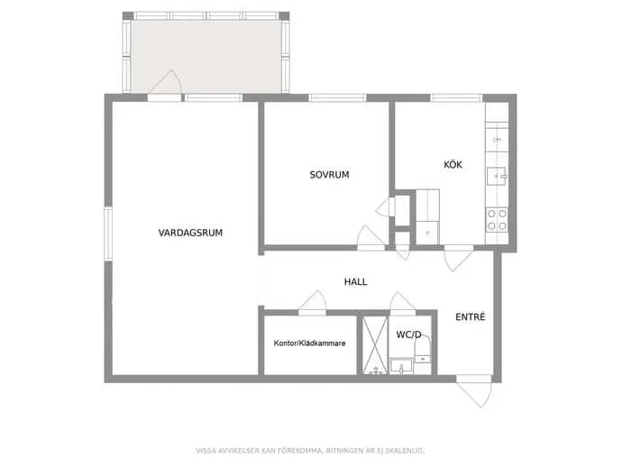 Planritning för Brynjegatan 3