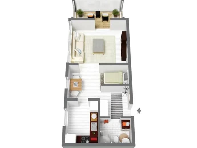 Floor plan for Orkestervägen 90