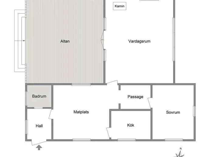 Floor plan for Långskärsvägen 16