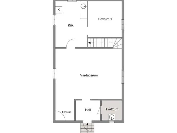Floor plan for Perstorp 118