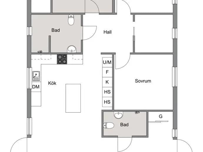 Floor plan for Tolg Skogen 1