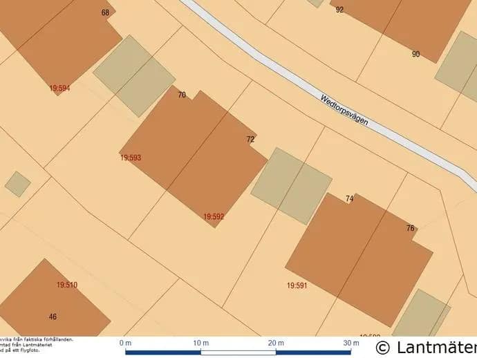 Floor plan for Wedtorpsvägen 72