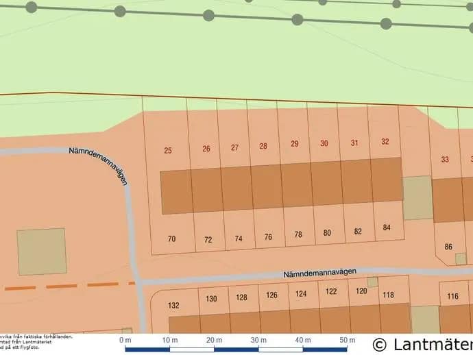 Floor plan for Nämndemannavägen 74
