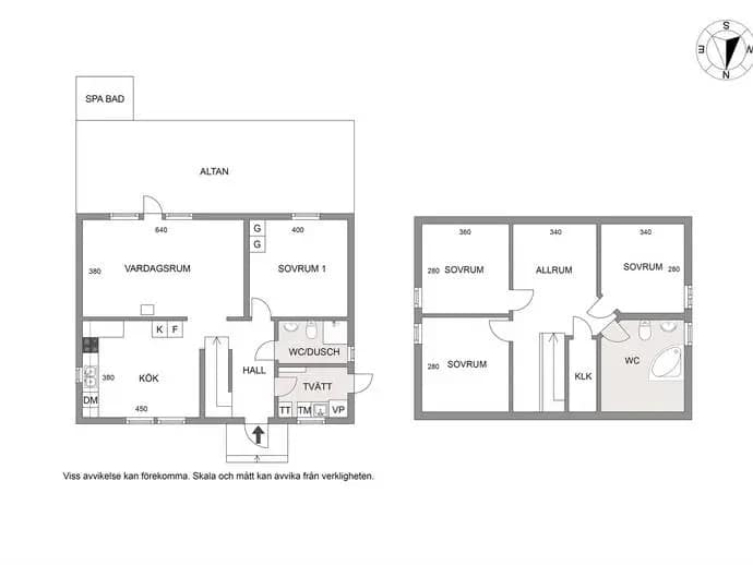 Floor plan for Skogstorp Transjön 4