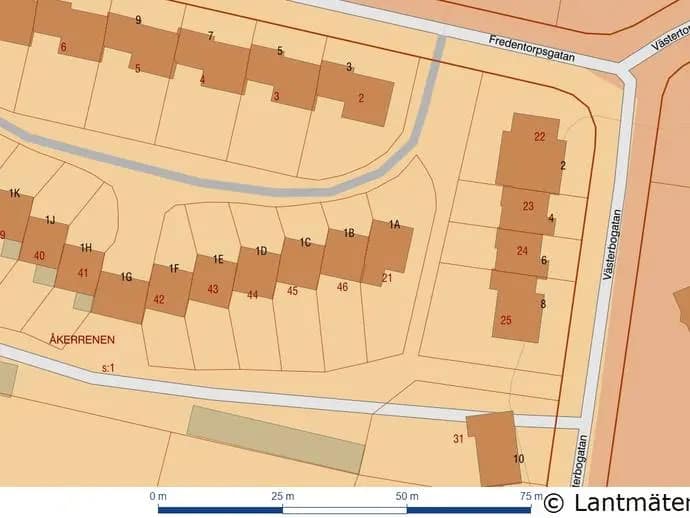 Floor plan for Fredentorpsgatan 1B